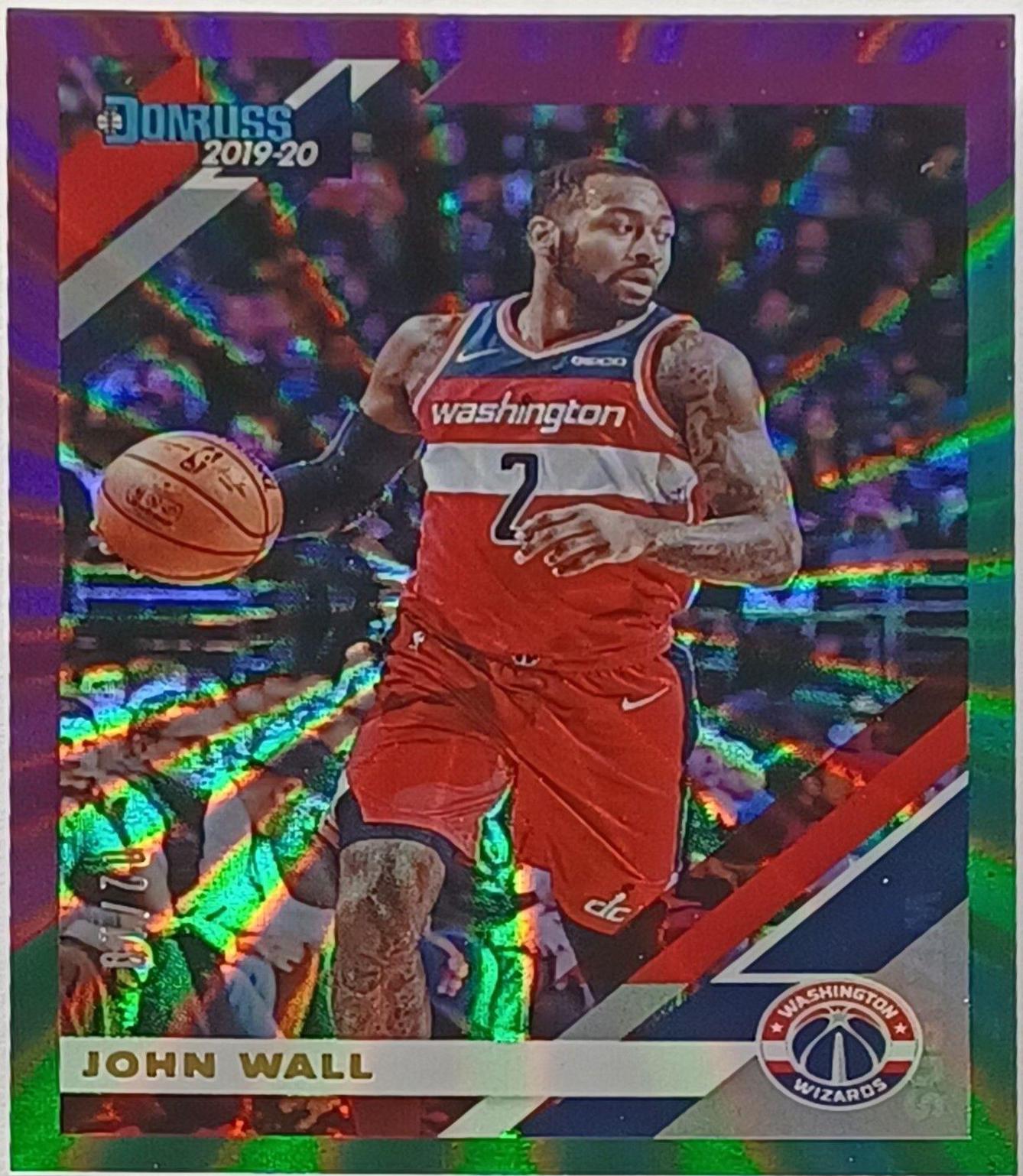 John Wall [Purple, Green Laser] #200