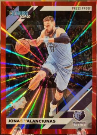 Jonas Valanciunas [Press Proof Red Laser] #103