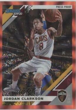 Jordan Clarkson [Press Proof Red Laser] #37