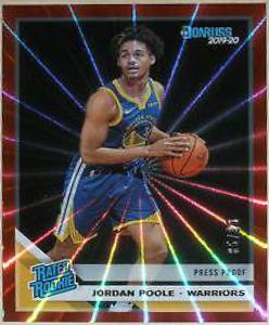 Jordan Poole [Press Proof Red Laser] #226