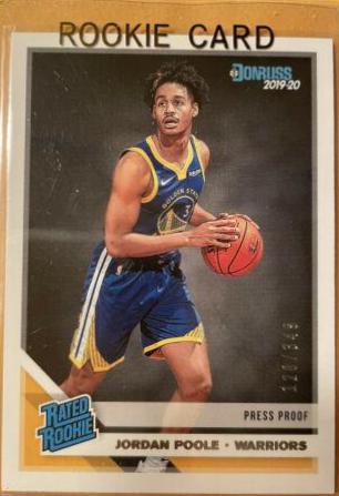 Jordan Poole [Press Proof Silver] #226