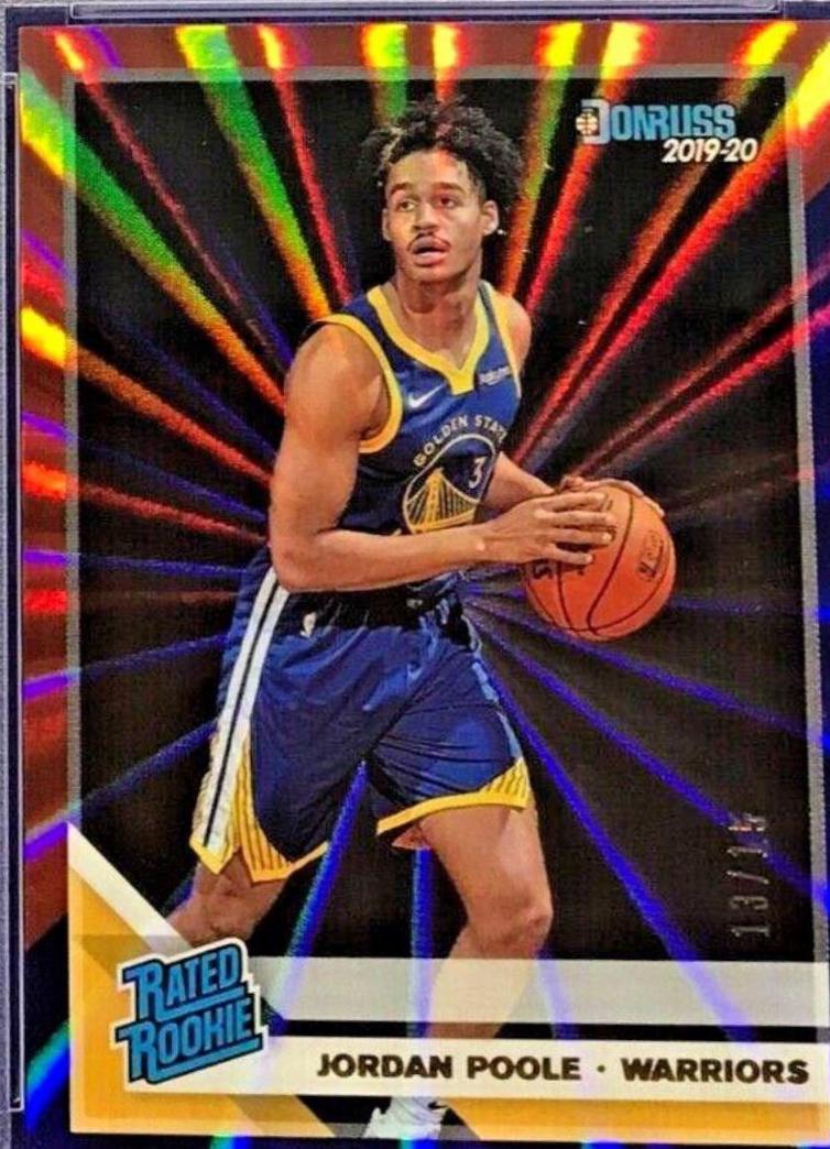 Jordan Poole [Red, Blue Laser] #226
