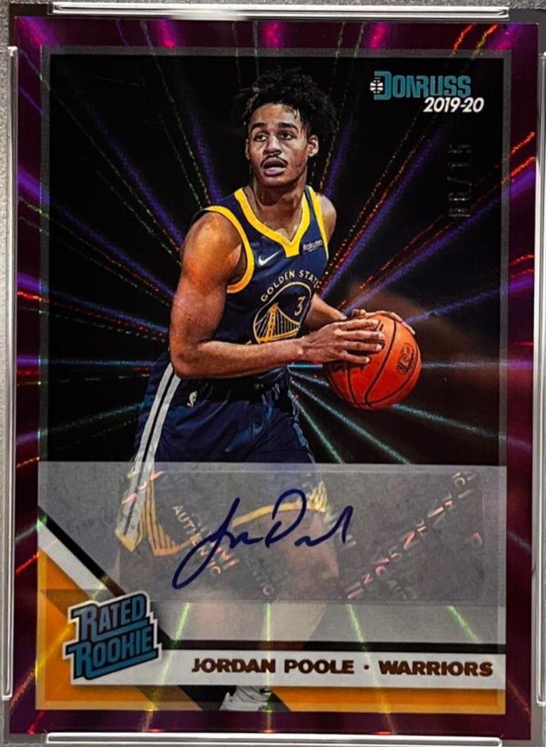 Jordan Poole [Signature Purple Laser] #226