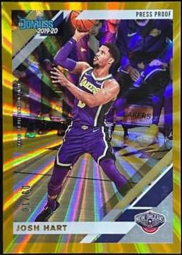 Josh Hart [Press Proof Gold Laser] #128