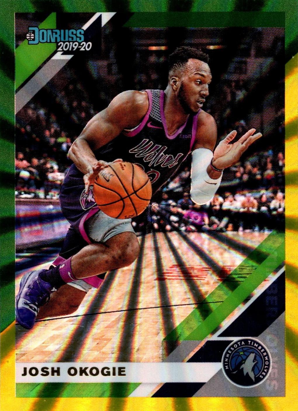 Josh Okogie [Green, Yellow Laser] #120
