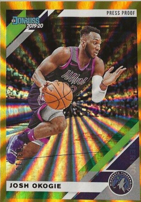 Josh Okogie [Press Proof Gold Laser] #120