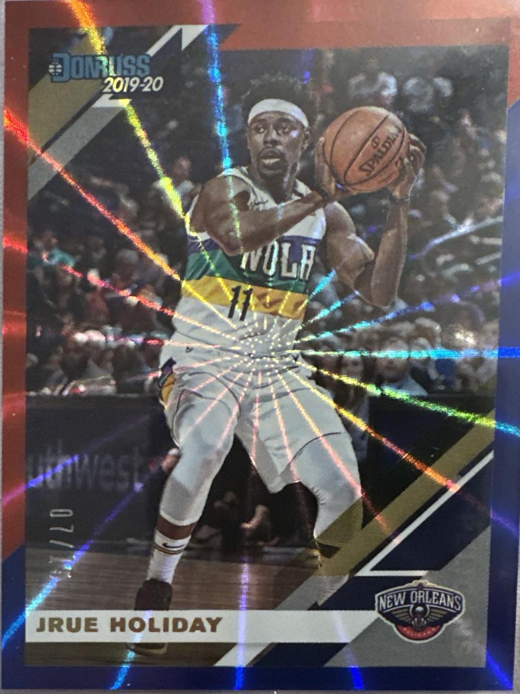 Jrue Holiday [Purple Laser] #129