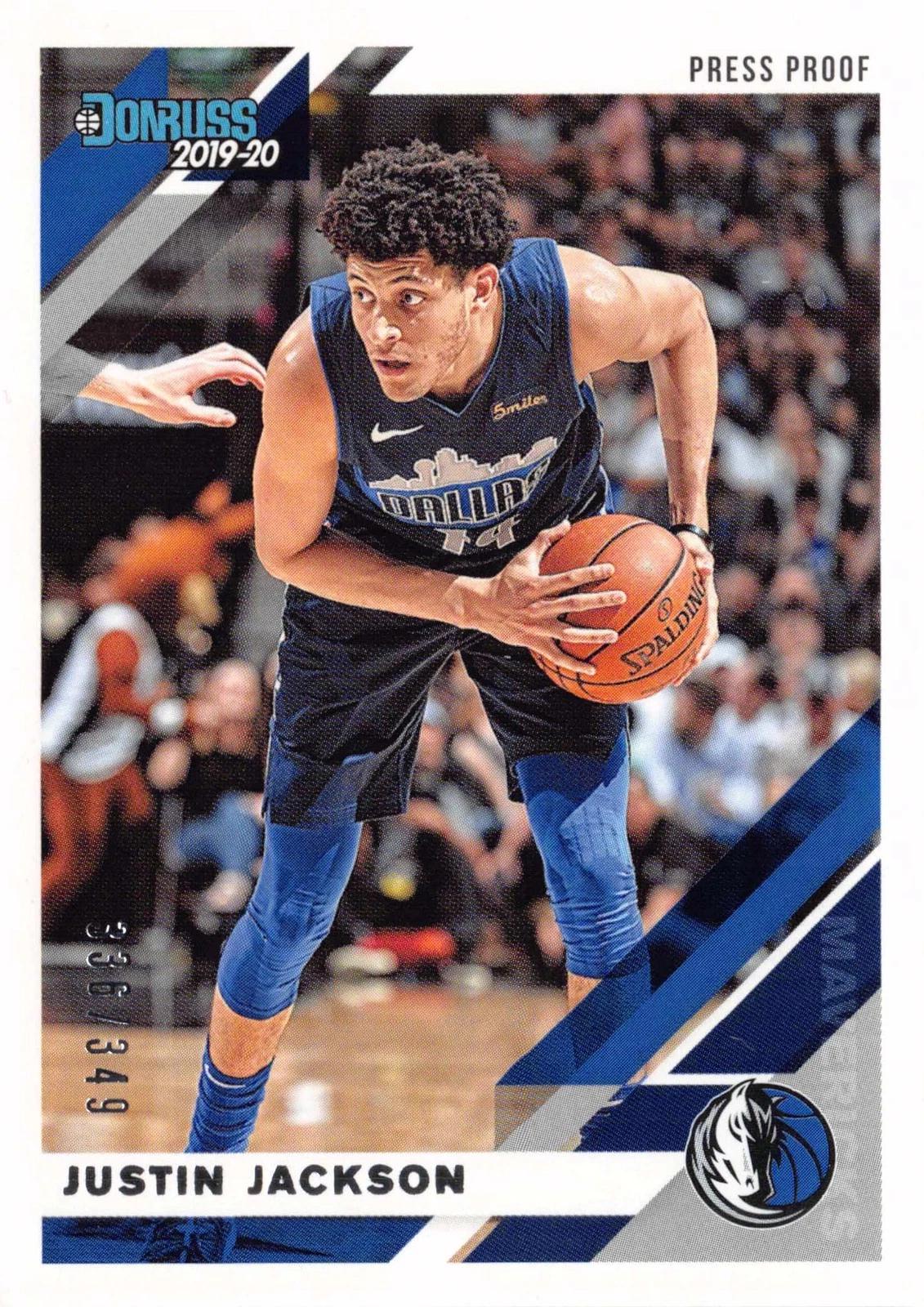 Justin Jackson [Press Proof Silver] #48