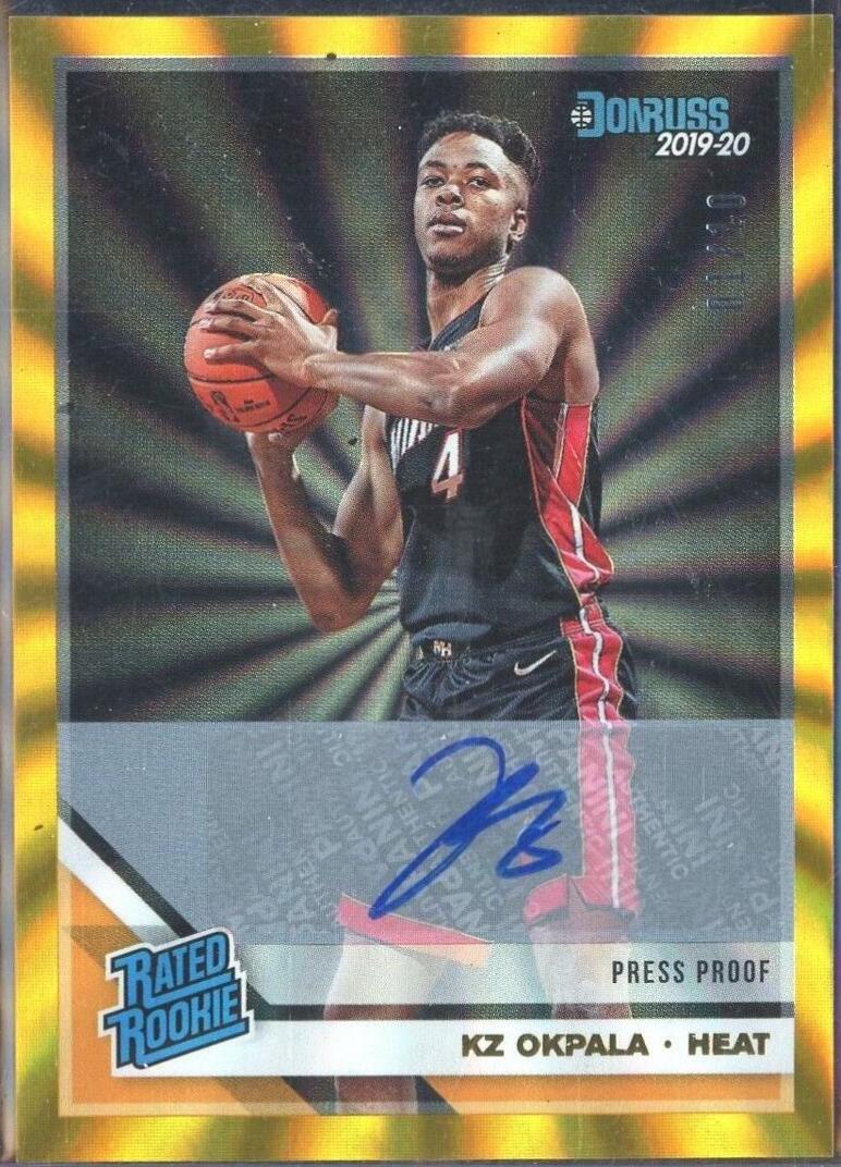KZ Okpala [Signature Press Proof Gold Laser] #230