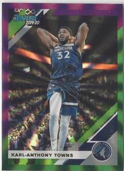 Karl Anthony Towns [Purple, Green Laser] #123
