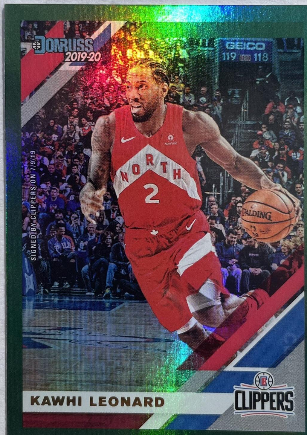 Kawhi Leonard [Green Flood] #187