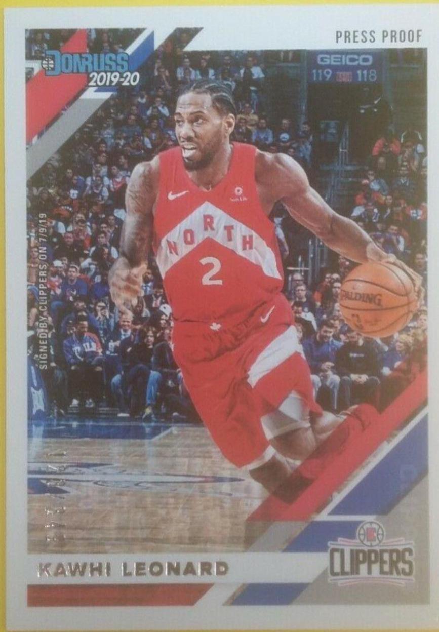 Kawhi Leonard [Press Proof Silver] #187