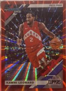 Kawhi Leonard [Red, Blue Laser] #187