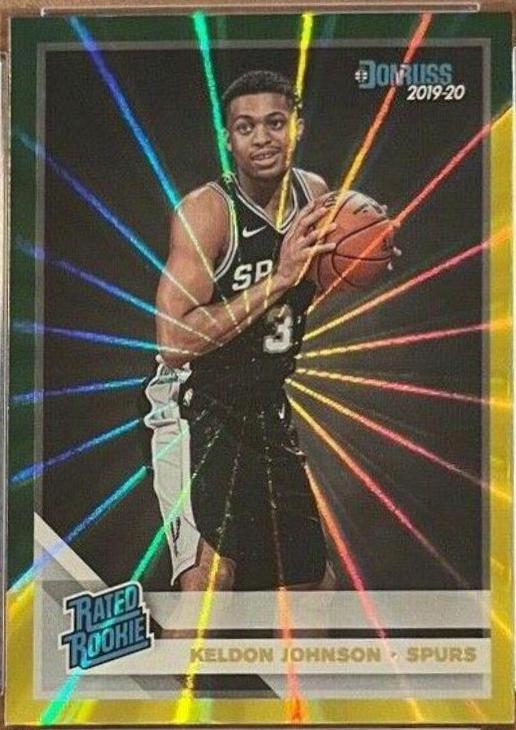 Keldon Johnson [Green, Yellow Laser] #227