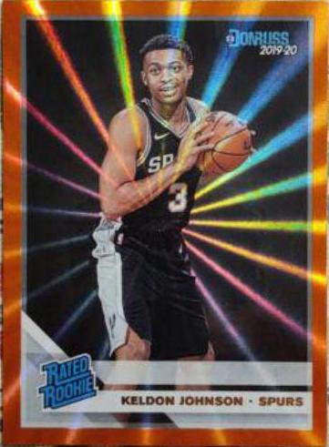 Keldon Johnson [Orange Laser] #227