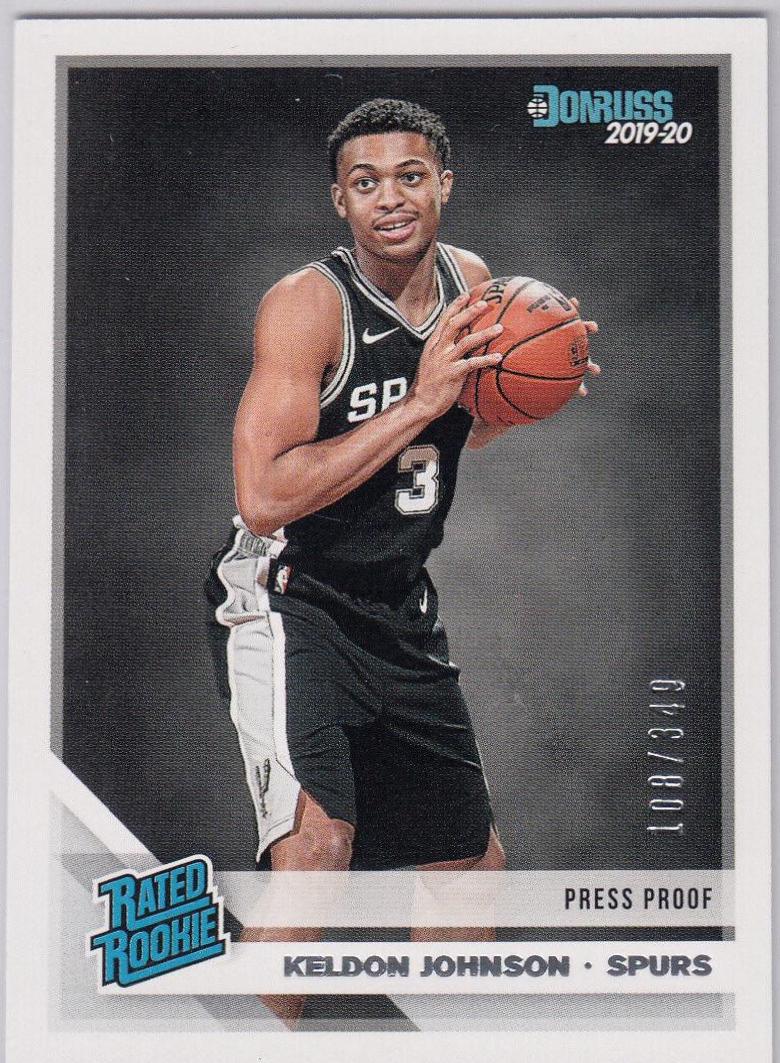 Keldon Johnson [Press Proof Silver] #227