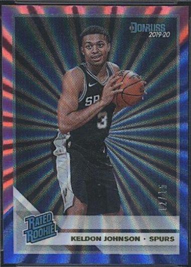 Keldon Johnson [Red, Blue Laser] #227