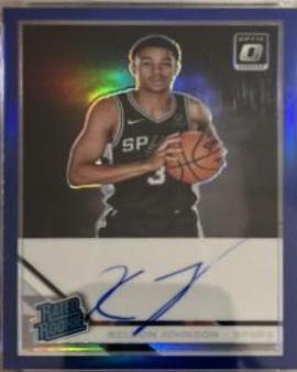 Keldon Johnson [Signature Blue Infinite] #227