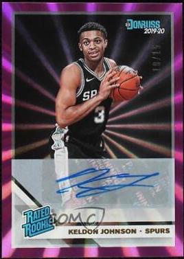 Keldon Johnson [Signature Purple Laser] #227