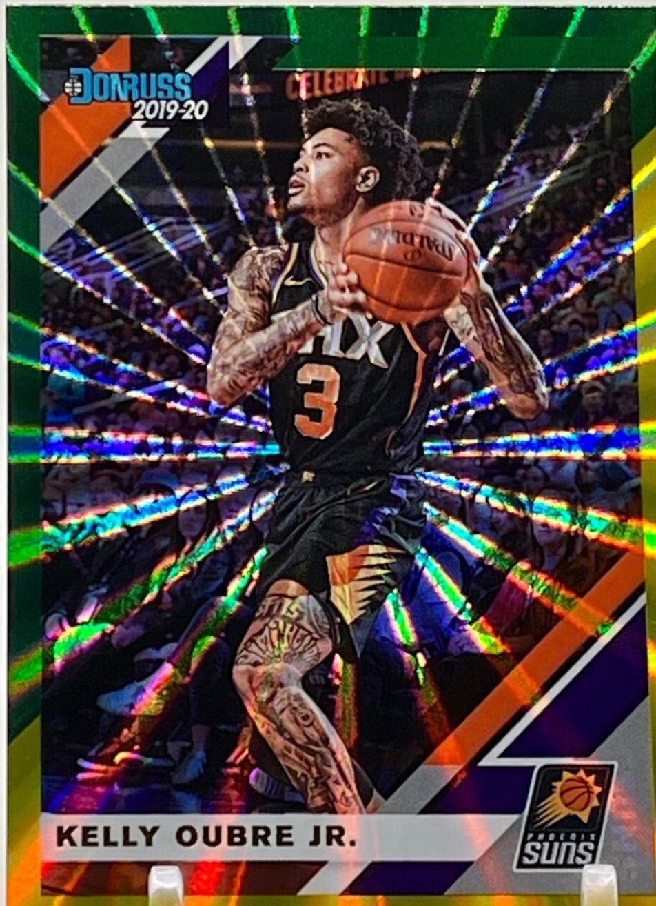 Kelly Oubre Jr. [Green, Yellow Laser] #162