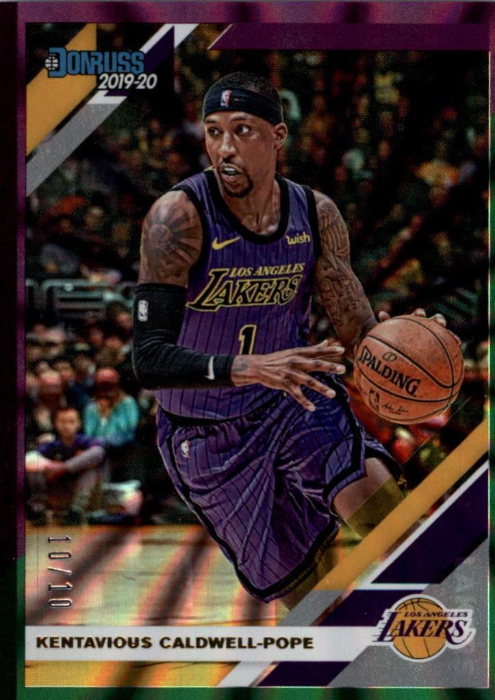 Kentavious Caldwell Pope [Purple, Green Laser] #92