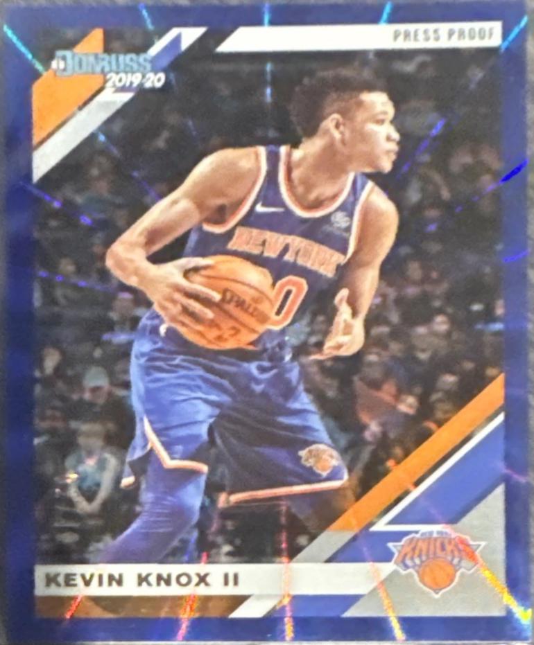 Kevin Knox II [Press Proof Blue Laser] #135