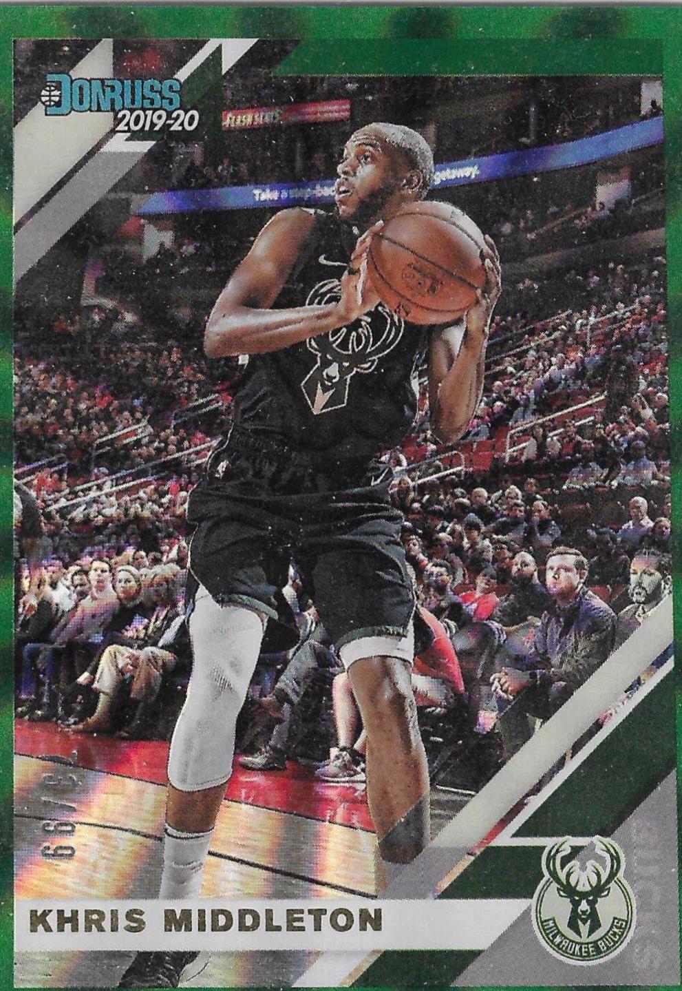 Khris Middleton [Green Laser] #117