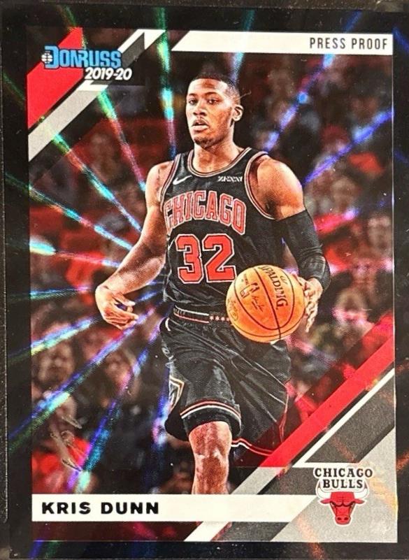 Kris Dunn [Press Proof Gold Laser] #32