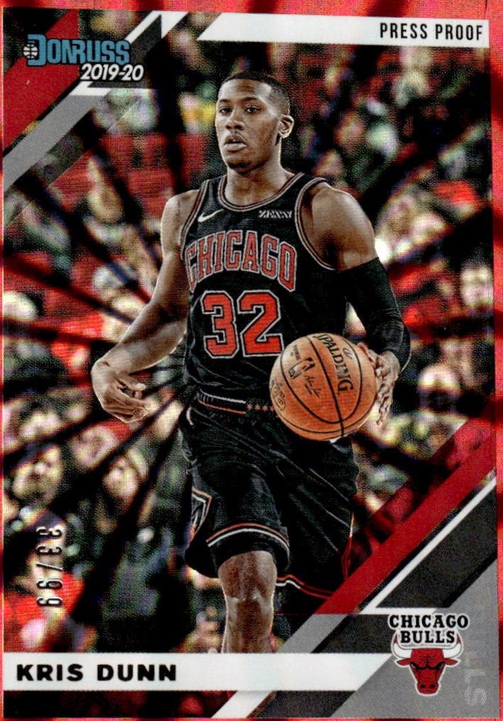 Kris Dunn [Press Proof Red Laser] #32