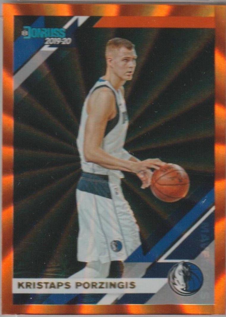 Kristaps Porzingis [Orange Laser] #49