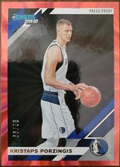 Kristaps Porzingis [Press Proof Red Laser] #49
