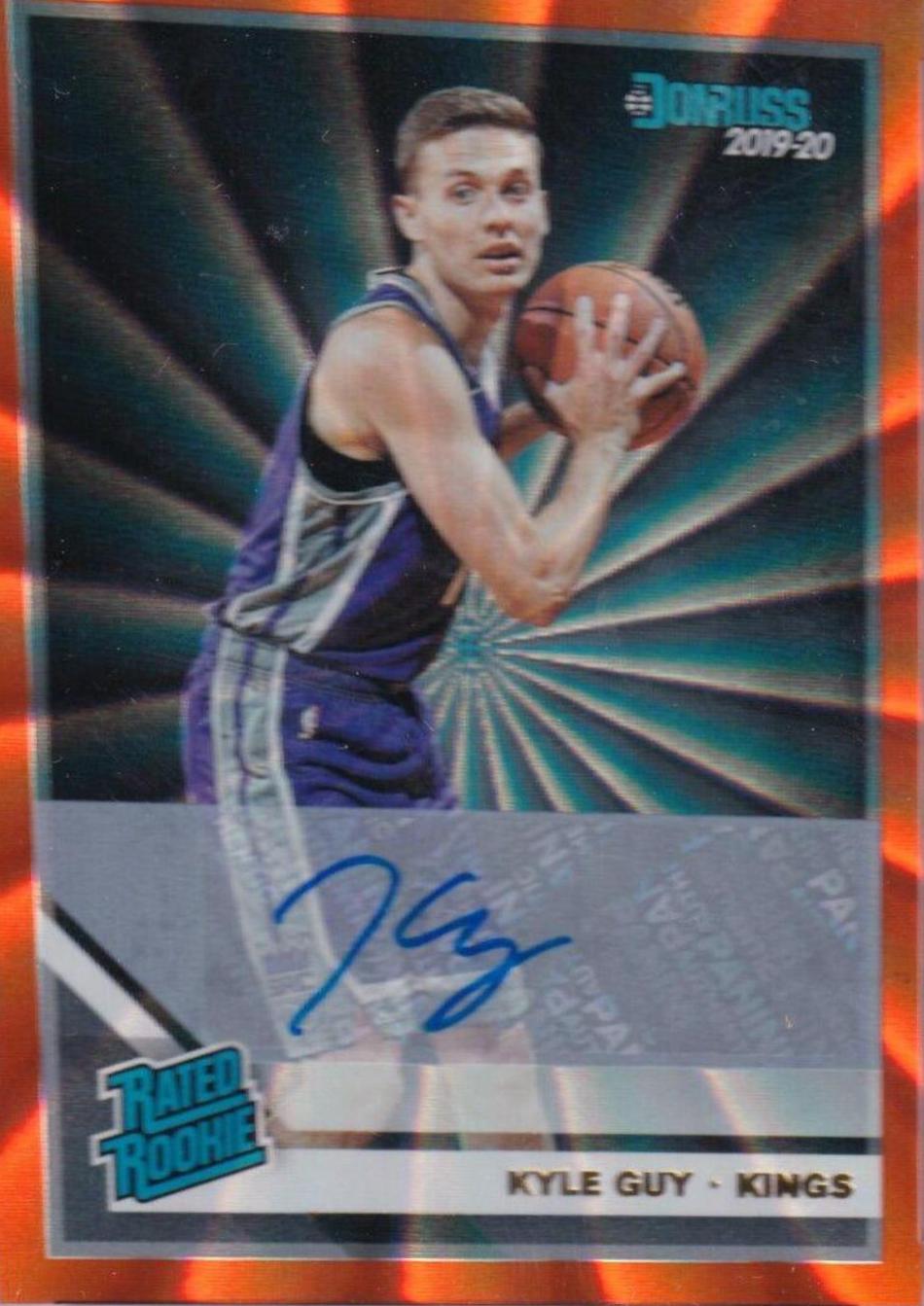 Kyle Guy [Signature Orange Laser] #245