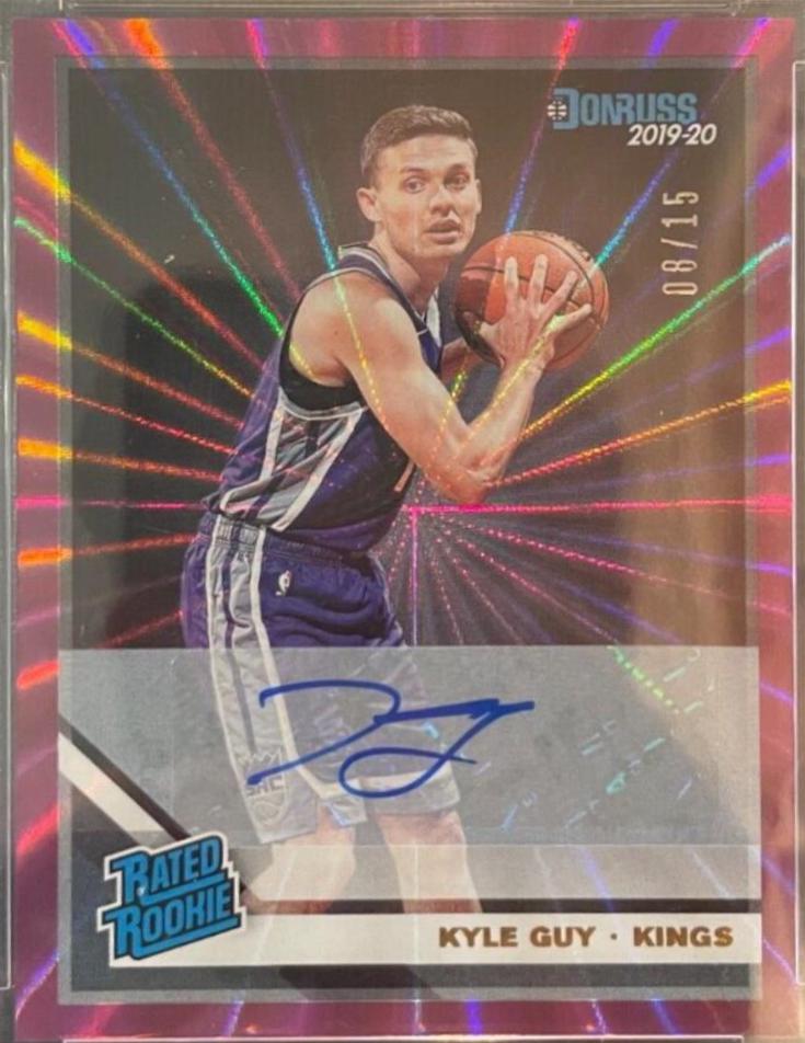 Kyle Guy [Signature Purple Laser] #245