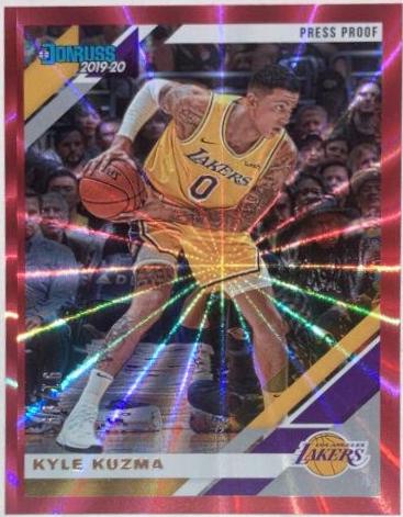 Kyle Kuzma [Press Proof Red Laser] #95