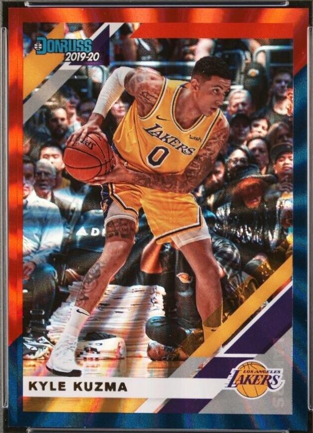 Kyle Kuzma [Red, Blue Laser] #95
