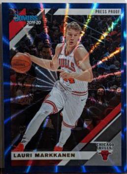 Lauri Markkanen [Press Proof Blue Laser] #35
