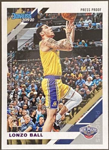 Lonzo Ball [Press Proof Purple] #126