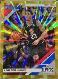 Lou Williams [Press Proof Gold Laser] #90