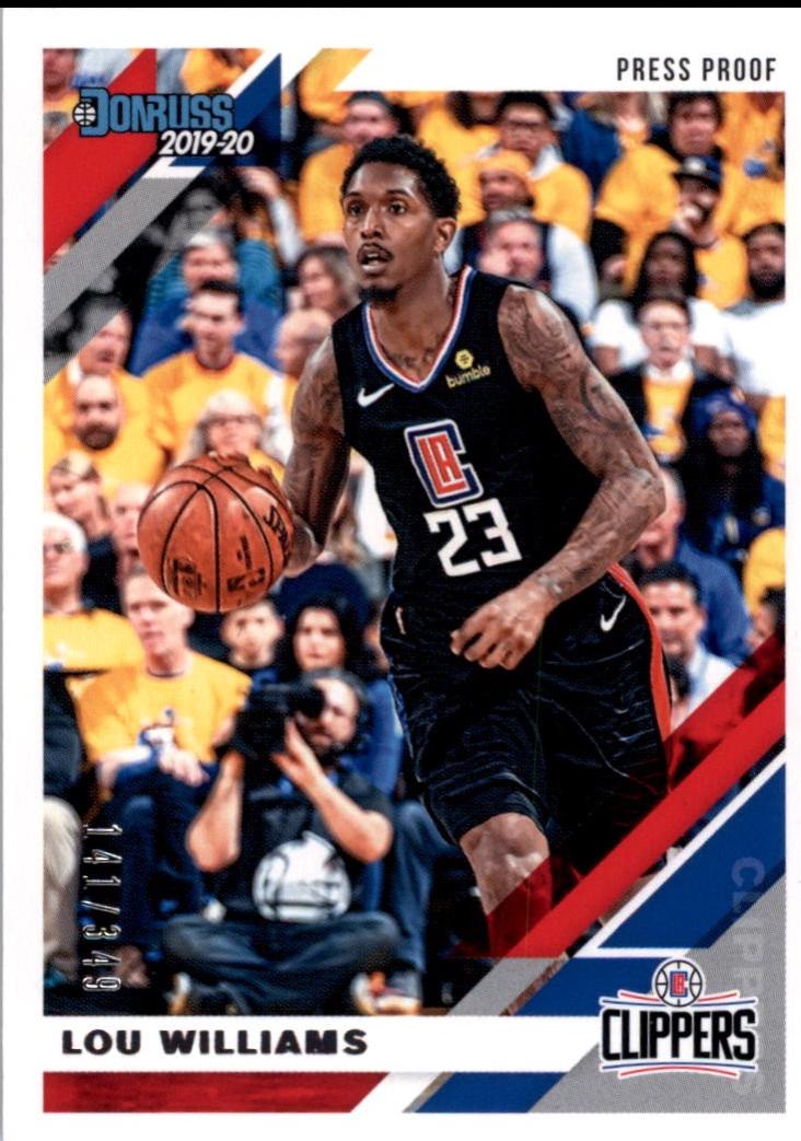 Lou Williams [Press Proof Silver] #90