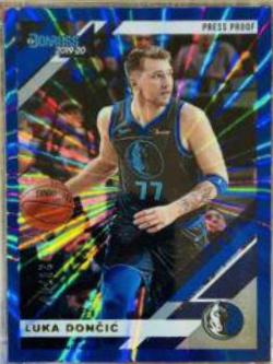 Luka Doncic [Press Proof Blue Laser] #46