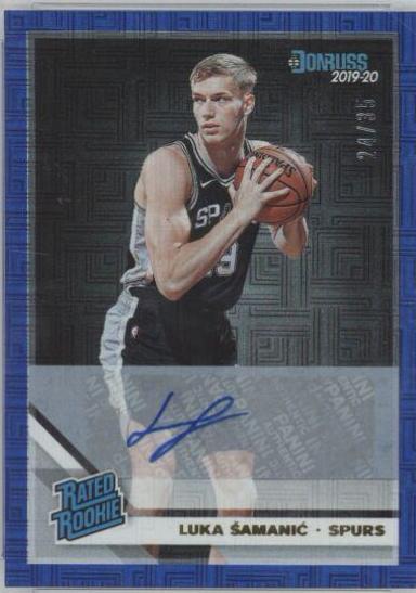 Luka Samanic [Signature Blue Infinite] #218