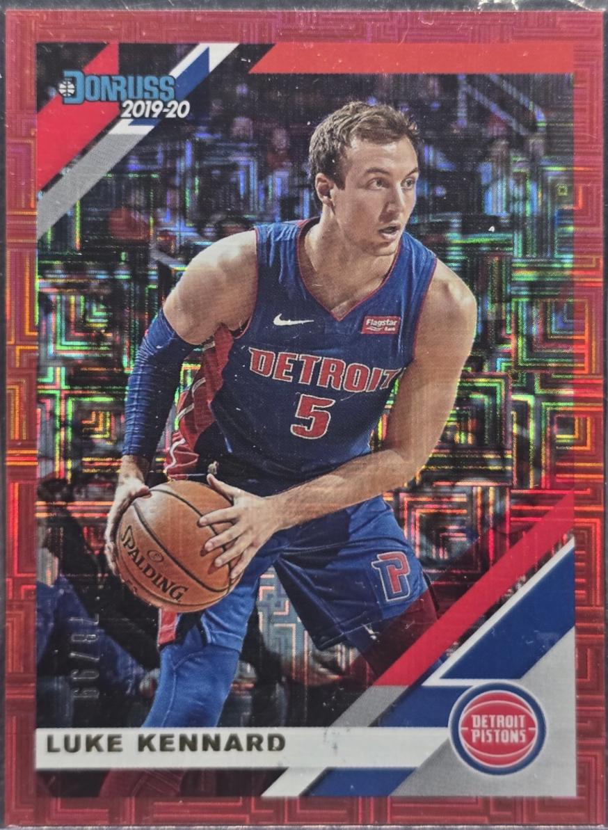 Luke Kennard [Press Proof Red Laser] #60