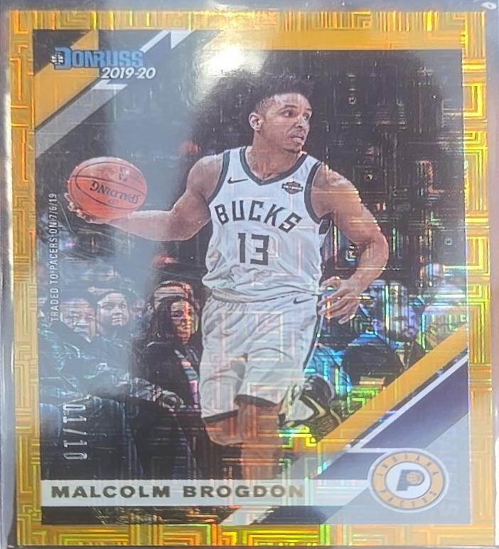Malcolm Brogdon [Press Proof Gold Laser] #116
