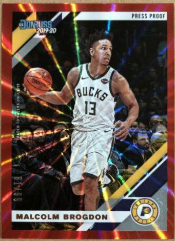 Malcolm Brogdon [Press Proof Red Laser] #116