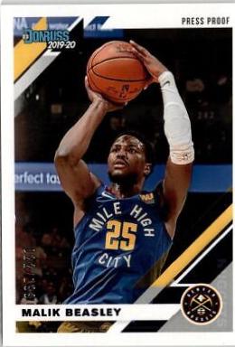 Malik Beasley [Press Proof Purple] #52