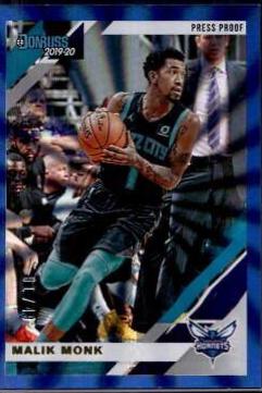 Malik Monk [Press Proof Blue Laser] #27
