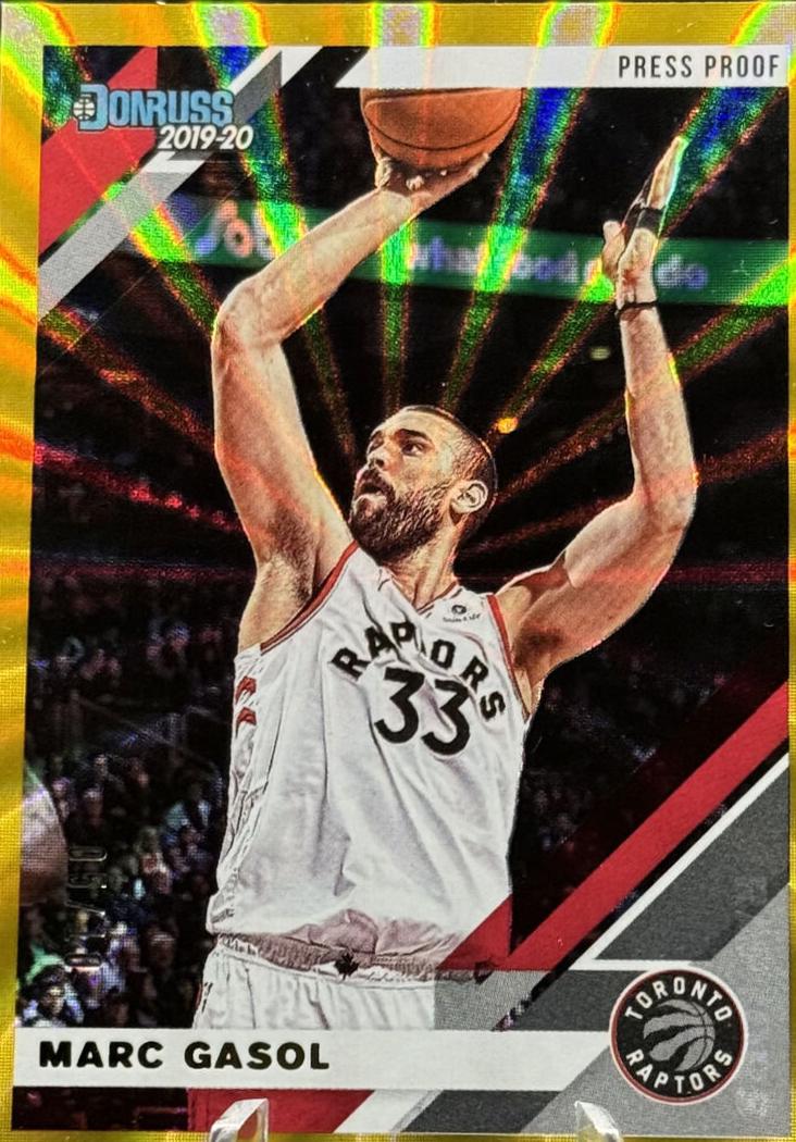 Marc Gasol [Press Proof Gold Laser] #184