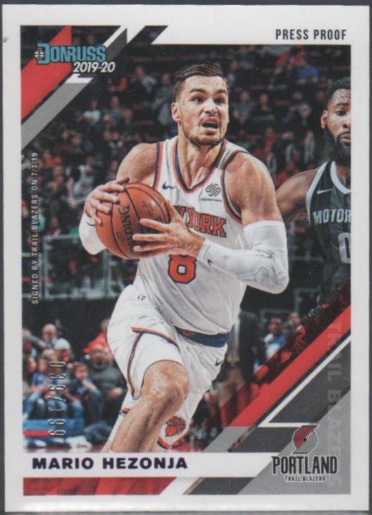Mario Hezonja [Press Proof Purple] #133