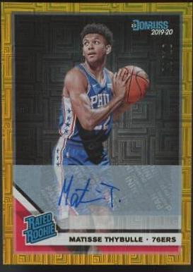 Matisse Thybulle [Signature Gold Infinite] #219