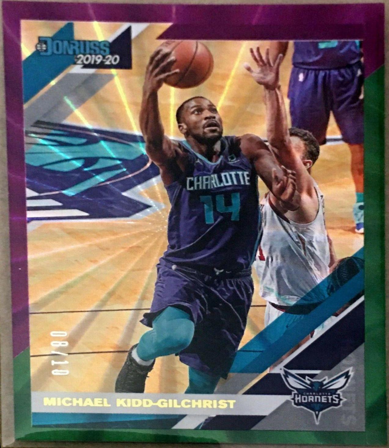 Michael Kidd Gilchrist [Purple, Green Laser] #28